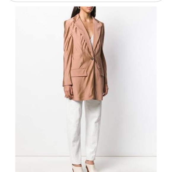 Chloé Silk Blazer Size 42 - Picture 5 of 6